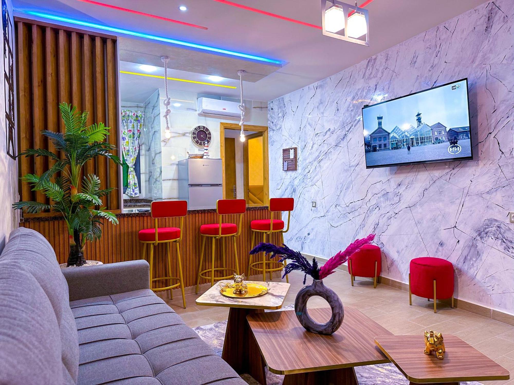 Veluxa - Luxury Holiday Homes - Centric Flat Tanger Exterior foto