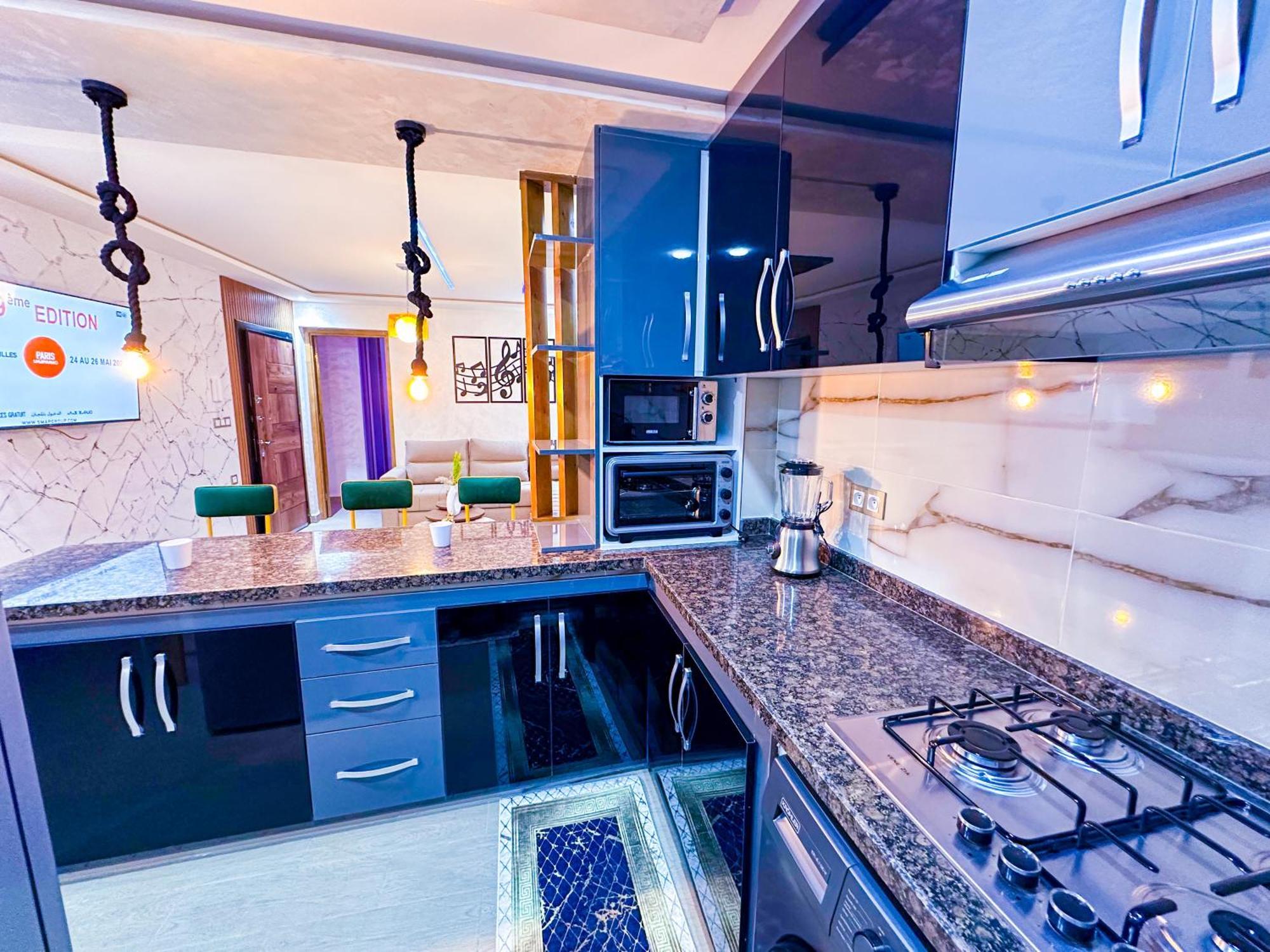 Veluxa - Luxury Holiday Homes - Centric Flat Tanger Exterior foto