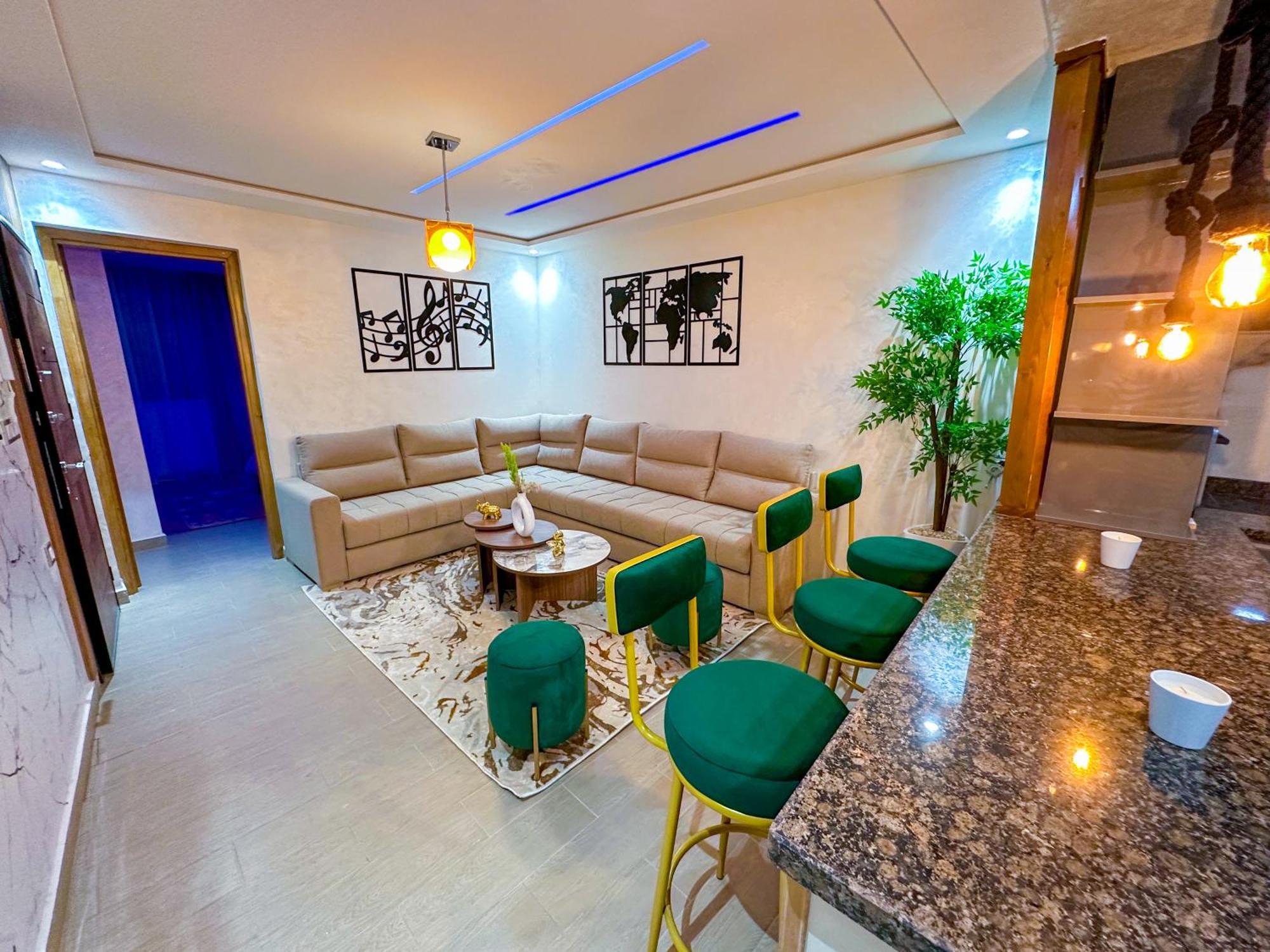 Veluxa - Luxury Holiday Homes - Centric Flat Tanger Cameră foto